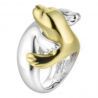 Duo Earless Seal Ring